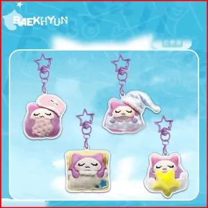 BH2 EXO Acrylic Móc Khóa BAEK HYUN Mặt Dây Chuyền Hoạt Hình Túi Phụ Kiện Ngôi Sao Ngoại Vi HB2