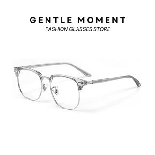 Mắt kính đổi màu GENTLE MOMENT thời trang nam nữ gọng kim loại chống tia UV chống áng sáng xanh phong cách GMX129
