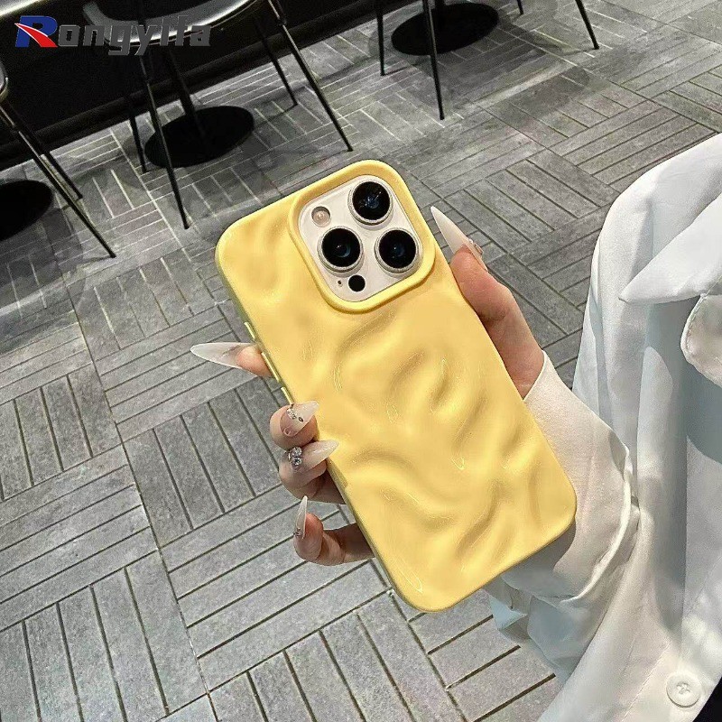 Ốp Điện Thoại Thiên Thạch 3D Cho Redmi Note 14 12 12S 11 11S SE 10 10S 9 8 5G 4G Vỏ Màu Kẹo Sang Trọng Đơn Giản Vỏ Mềm Bóng Dễ Thương