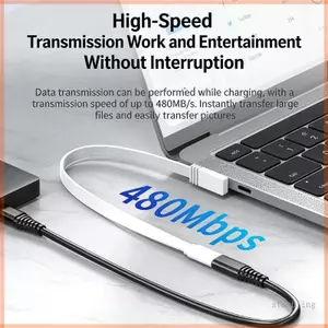 Star Silicone 10 20 50cm 90 Độ Khuỷu Tay Loại Ngắn C Sang USB C Cáp Sạc Nhanh