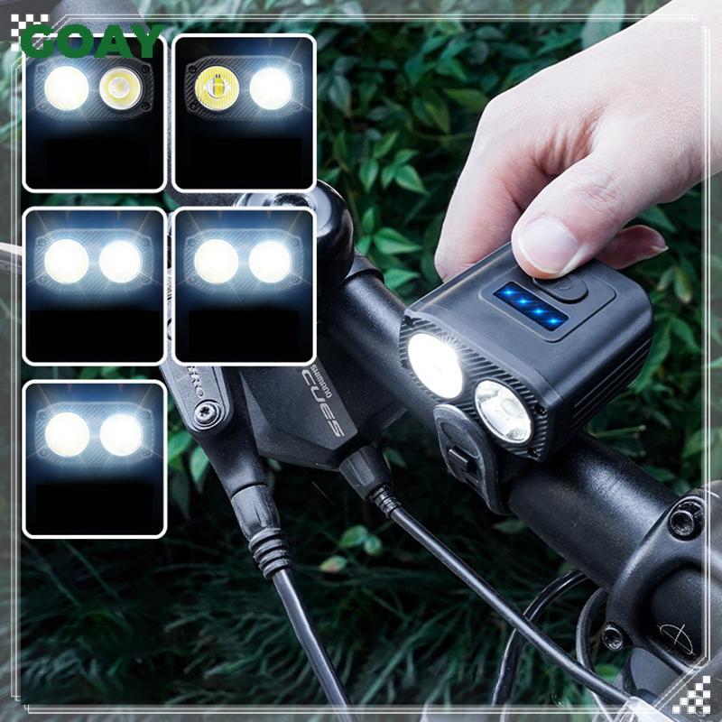 Đèn Trước Xe Đạp GOAY 5 Chế Độ, Cổng Type-C - Phụ Kiện Đi Xe Đạp