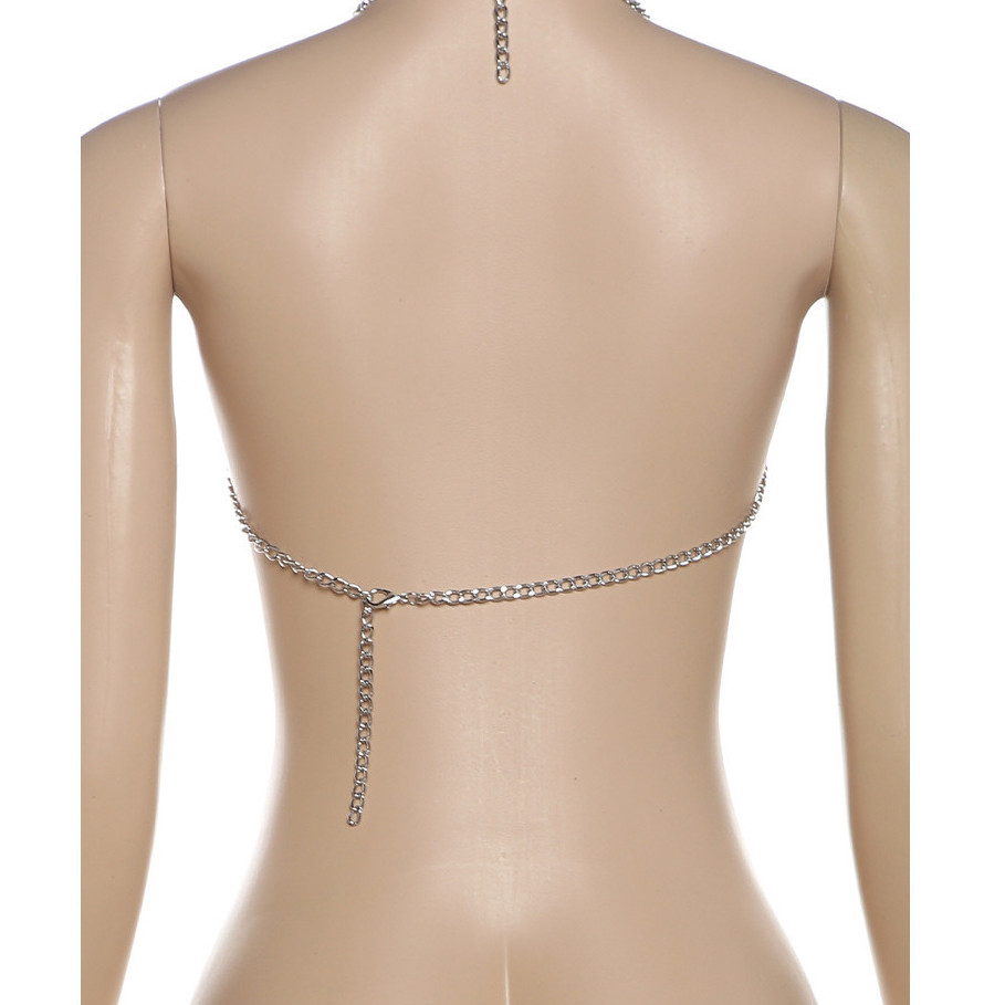 Klalien Rỗng Dây Xích Camisole Nữ Y2K Gợi Cảm Mùa Hè Coquette Cổ Thấp Dây Nửa Đêm Clubwear Đi Biển Kỳ Nghỉ Vest