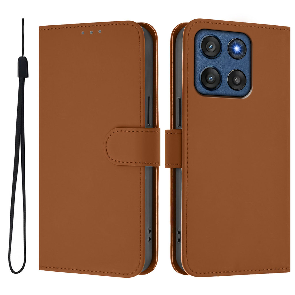 Da Mỹ Gấp Lật Ốp Lưng Điện Thoại Motorola Moto G Stylus 5G 2026 Bao Thiết Kế Cổ Điển Thẻ Lưu Trữ Khe Cắm Tiền Da Cảm Giác