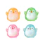 < Pluscloth > Đồ chơi bóp chim cánh cụt lấp lánh trong suốt – Bóng giảm căng thẳng mềm mại phục hồi chậm An toàn di động Đồ chơi Squishy dễ thương cho trẻ em Người lớn Hoàn hảo để thư giãn và vui vẻ Dễ thương