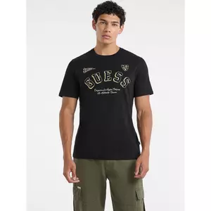 GUESS Áo Phông Unisex 100% Cotton Cao Cấp, Thoáng Khí, Cổ Tròn, Size Lớn
