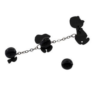 1 Chiếc Hoạt Hình Dễ Thương Snoopy Kim Loại Huy Hiệu Trắng Chó Beagle Hợp Kim Trang Trí Thổ Cẩm Phụ Kiện