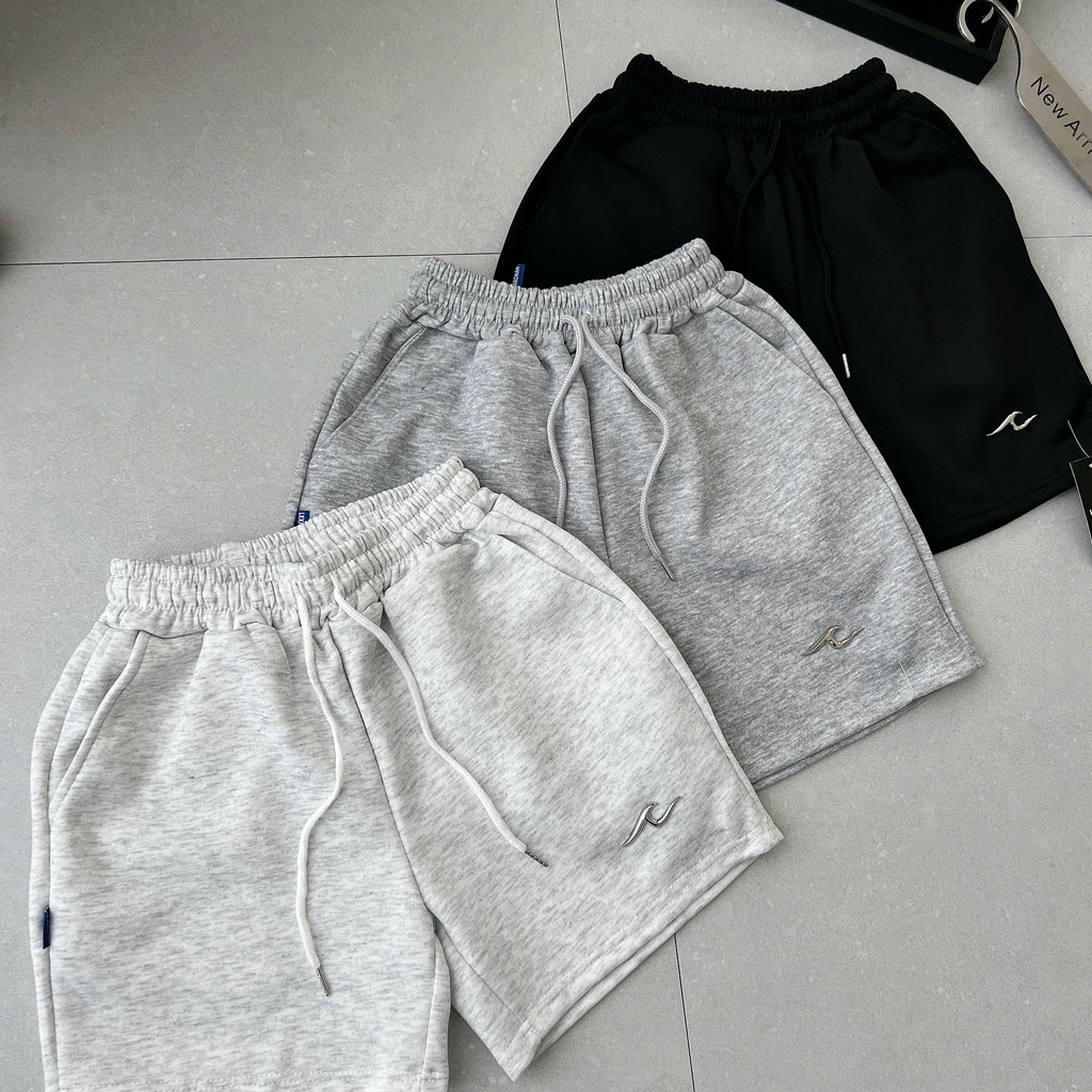 Quần Short Trơn Nam Nữ LEXRONAN Trên Gối – Quần Đùi Unisex Logo Kim Loại, Co Giãn, Mặc Mát, Dễ Phối Đồ #QD03