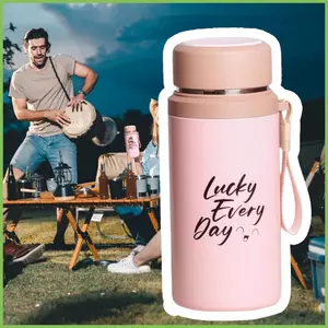 Cốc cách nhiệt 800ml Cốc cà phê cách nhiệt chống rò rỉ Dụng cụ dưỡng ẩm di động kín chân không cho xe du lịch gelhvn