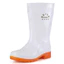 Auste Tread Mưa Giữa Ống Giày Đi Mưa Nam 606 Trắng Giữa Thực Phẩm Vệ Sinh Giày Đi Mưa Bảo Vệ Lao Động Giày Chống Thấm Nước Nhà Sản Xuất Giày Cao Su HKR1