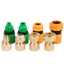 Phụ kiện súng nước rửa xe 3 / 4 điểm 6 điểm Ống nước Vòi nhanh Đa chức năng Sửa chữa khớp Dừng kết nối nước giặt FJ76