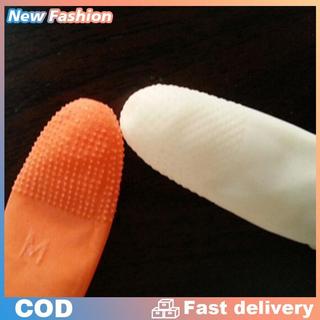 100pcs bao tay cao su bao ngón tay cao su dày lên móng tay nghệ thuật cao su tự nhiên ngón tay bảo vệ găng tay