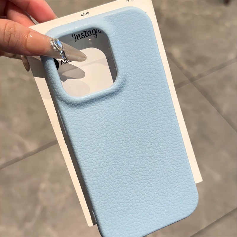 Ốp Lưng iPhone TPU Hoạ Tiết Da Mềm  Chống Sốc, Chống Bẩn Cao Cấp - iP X/XS/11/12/13/14/15/16/17/Plus/Pro/Max/Air