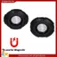 4 Từ Tính Cửa Ô Tô Chìa Khóa Lỗ Trang Trí Dành Cho Jimny JB64 JB74 2019-2022 Khóa Cửa Bao Viền Ngoại Thất