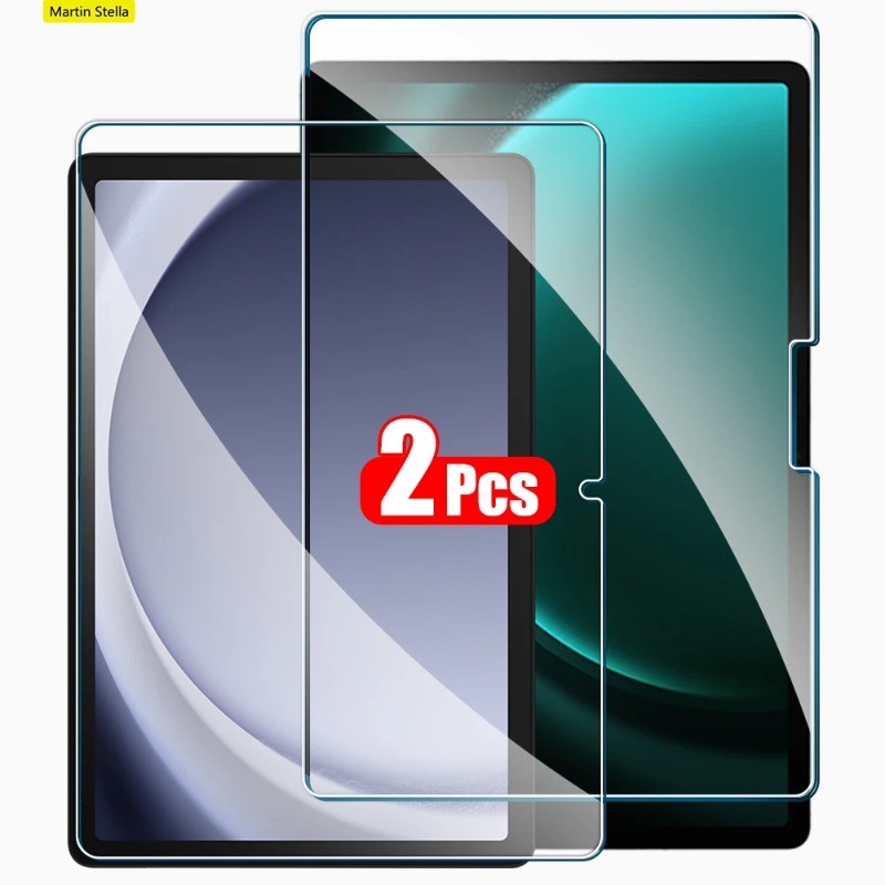 1-2 Chiếc Kính Cường Lực Mờ Cho Samsung Tab A11 A11 + A7 A8 A9 A9 + Lite 8.7 10.4 11.0 10.5 HD Bảo Vệ Màn Hình Chống Ánh Sáng Xanh Và Phim Blueray
