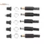 TRTR 5 Cặp 5.5 x 2.1 DC Nam Nữ Nhà Ga 12V DC Bộ Nguồn Cắm Soet Adapter VN