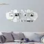 TRTR 26 Chiếc Gương Tròn 3D Acrylic Gương Treo Tường Stier DIY Phòng Ngủ Phòng Tắm Và TV Baground Phòng Stier Trang Trí Tường VN
