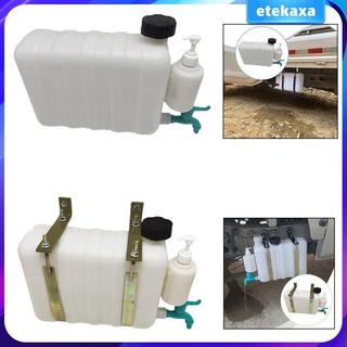 Bình chứa nước Xe chứa nước có vòi thoát, Hộp đựng xà phòng và tay cầm cho xe tải, RV, Trailer, Sử dụng khẩn cấp cho du lịch, thương mại, xây dựng Si