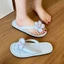 Dép Nữ PYCOU, Dép Lật Mùa Hè Đa Năng Hoa, Dép Đi Biển Đế Mềm Chống Trơn Trượt Thời Trang Trong Nhà Ngoài Trời