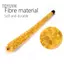 toyuvn Mingzhe Sax Cleaning Pad Saver Cleaner Bàn chải linh hoạt Bảo trì Công cụ chăm sóc cho Tenor Saxophone Vàng