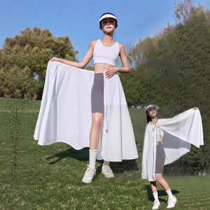 Váy one piece voan ren chống nắng, thiết kế đa năng
