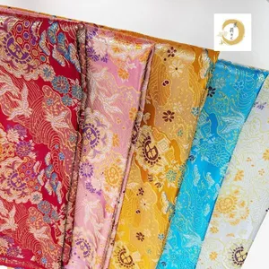 Nylon Trung Quốc Cần Cẩu Thổ Cẩm Vải Vải Áo Khoác Quần Áo Bé Quần Áo Cotton Quần Áo Handmade Túi DIY Retro 4.16