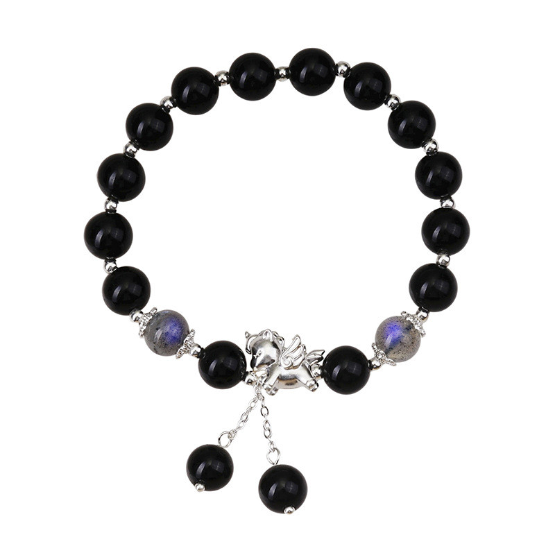Vòng tay obsidian tự nhiên chất lượng cao