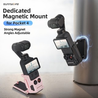 Dành Cho DJI Osmo Pocket4 Giá Đỡ Từ Tính Góc Đế Có Thể Điều Chỉnh Đa Chức Năng Để Bàn Đế vlog Cầm Tay Pocket4 Phụ Kiện Máy Ảnh Thể Thao