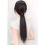 Bện Tóc Giả Tổng Hợp DELMER, Phần Mở Rộng Tóc 24Inch Đuôi Ngựa Dài Tự Cuộn Dây, Phụ Kiện Tóc Lông Tơ Tự Nhiên Thanh Lịch Thấp Thẳng Tóc Sử Dụng Hàng Ngày