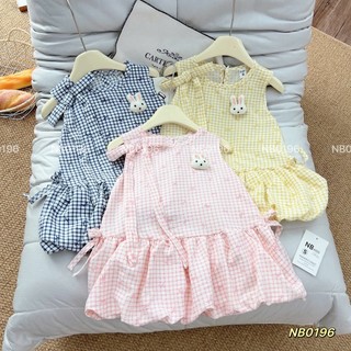10-28kg Váy bí thỏ 3 màu NB