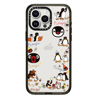 Ốp điện thoại trong suốt hình chim cánh cụt xung quanh thích hợp cho iPhone 17ProMax 17pro 17 air 16promax 16 15promax 15 14promax 13 13promax Ốp cứng chống rơi thời trang