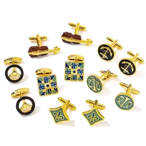 Cufflinks Phù Hợp Nam/Nữ, Tùy Chỉnh Thiết Kế, Nút Cuffs Thời Trang 7FJ9