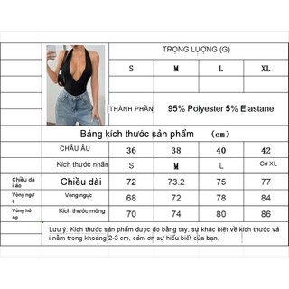 Hàng sẵn có - Bộ đồ liền thân XL phong cách gợi cảm mới, thiết kế dây côn độc đáo