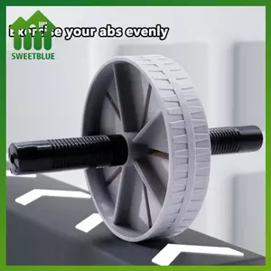 Bánh xe tập thể dục bụng im lặng cho gia đình - Tập luyện hiệu quả, giảm mỡ bụng và eo