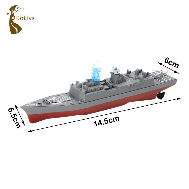 Thuyền RC 10km / H cho Bé Trai 7-12 Tuổi Mô Hình Tàu Chiến Mô Hình