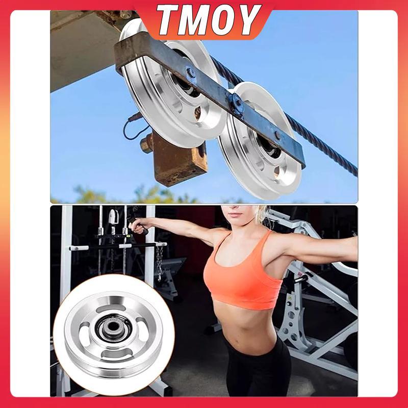 TMOY Ròng Rọc Bánh Xe 73/88/95/110/114mm Hợp Kim Nhôm - Phụ Kiện đa năng Cho Phòng Tập Gym
