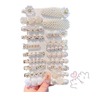 Kẹp Tóc Ngọc Trai Kẹp Nổ Thanh Lịch - Tạo Kiểu Tóc Sang Trọng