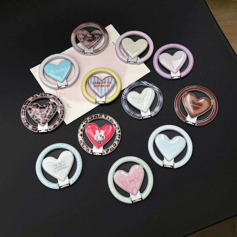 Popsocket Ins Love Magnet Giá đỡ điện thoại có thể gập lại cho điện thoại nam châm