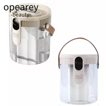 Máy tạo độ ẩm không khí OPEAREY, có thể sạc lại bằng đèn LED Máy tạo độ ẩm lấp đầy trên cùng, Máy tạo sương mù 1,5L Máy tạo độ ẩm thông minh di động cho phòng ngủ, văn phòng tại nhà