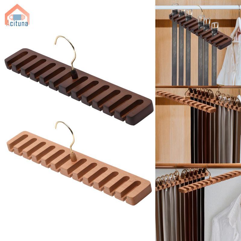 Người Tổ Chức Giá Để Đồ Móc Treo Thắt Lưng Tủ Quần Áo Gỗ Di Động Xoay 360 Cho Nam Nữ Tủ Quần Áo Tổ Chức