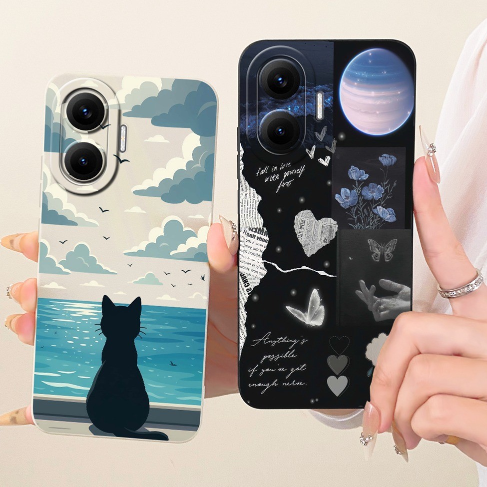 Ốp Lưng Cho Redmi Turbo 4 Pro 5G Silicon Thời Trang Sang Trọng Mát Kawaii Vỏ Sơn Dễ Thương 25053RT47C