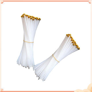 100 Chiếc Cột Cờ Nhỏ Có Mũ Cờ Họp Phụ Kiện Thể Thao (Trắng) jungpiyinn