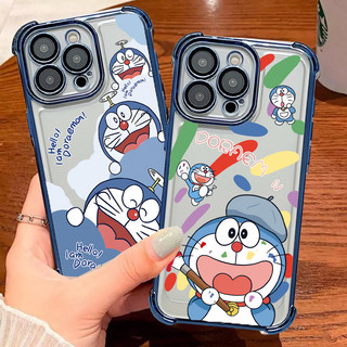 Ốp Lưng Cho Xiaomi Redmi 15 15C Note 14 Pro Plus 5G 10 11 12 13 Pro 10S 11S 4G 14C 12C 10C 13 12 Ốp Điện Thoại Hoạt Hình Doremon Dễ Thương Anime Matte Armor Mềm Chống Sốc Silicon