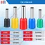 100 Đầu cos kim rỗng - cos PIN đấu dây điện Đầu cos pin rỗng VE dùng cho dây điện từ 0.5mm2 - 16mm2