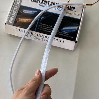 Đèn led mí dây dẻo 60cm dành cho xe máy, ô tô có xi nhan