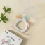 Đồ Chơi Gặm Nướu Silicon Organic Cầm Tay Cao Cấp, Siêu Mềm - An Toàn Cho bé