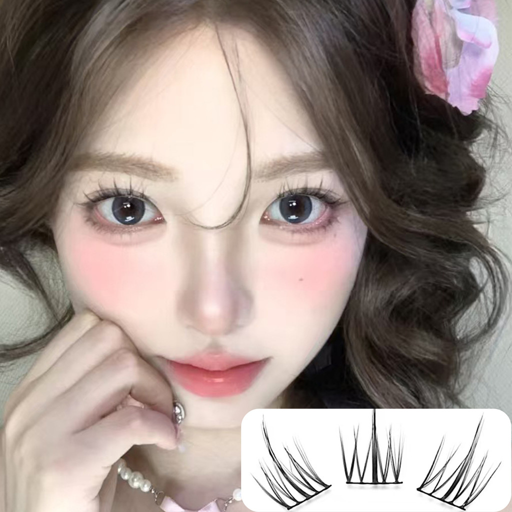 Dây mỏng tự nhiên Lash nối dài mi trái & phải có thể tái sử dụng thích hợp để trang điểm tại nhà