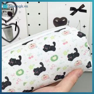 Deyangk In Hình Dễ Thương Hộp Đựng Túi Dạy Quà Tặng Tiện Ích Túi Bảo Quản Túi Trang Điểm Túi Đứng Yên Túi VN