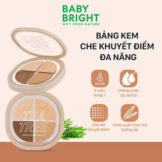 Bảng Kem Che Khuyết Điểm Đa Năng Baby Bright Tea Tree Multi Concealer 8.8g