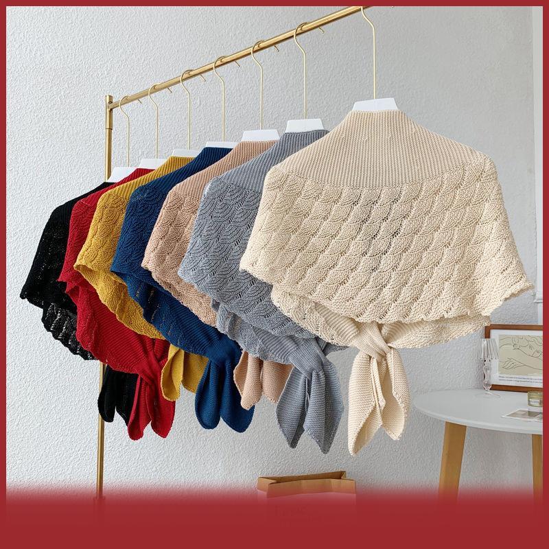 COD khăn choàng của phụ nữ đan khăn choàng cổ áo-Mùa hè AC khăn & áo vai Bìa