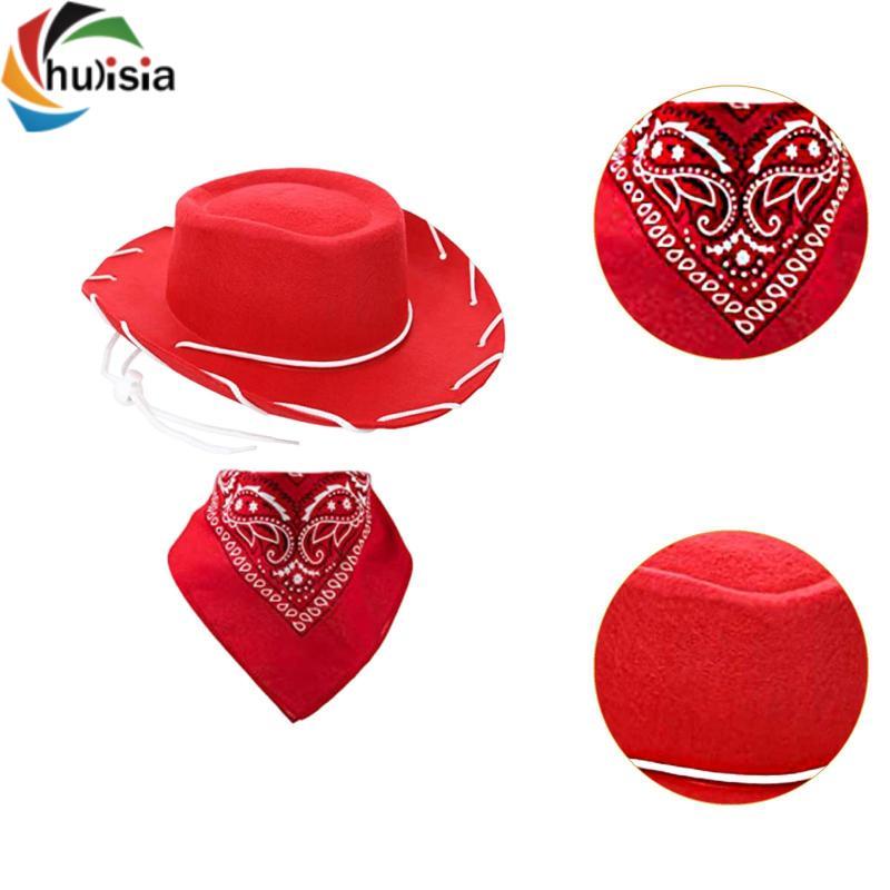 Mũ cao bồi và mũ Bandana cho trẻ em để biểu diễn sân khấu Cosplay Carnival